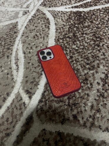 Apple iPhone: IPhone 13 Pro, Б/у, 128 ГБ, Серебристый, Чехол, 80 % — 2