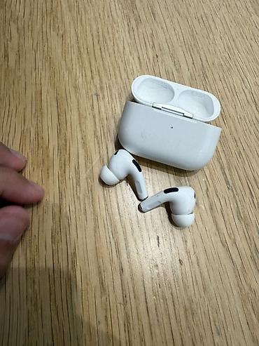 qulaqcıq iphone: Məhsul: Apple AirPods Pro (MagSafe şarj qutusu ilə) Xüsusiyyətlər: - — 5