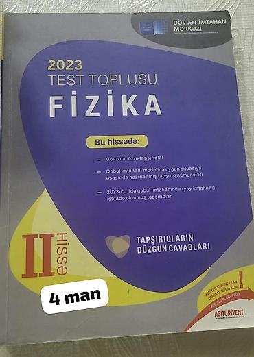 Digər kitablar və jurnallar: Satılır – müxtəlif kitablar: 1) Kimya – Abituriyentlər üçün dərs — 12