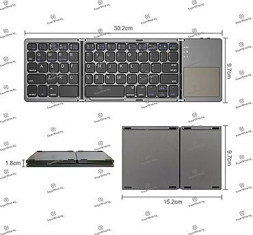 windows surface: Клавиатура, Мембранная, Bluetooth подключение, Размер: 75% — 5