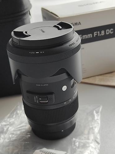 sigma 35mm: Объектив Sigma 18-35mm f/1.8 DC HSM Art Series for Canon. Линза — 6