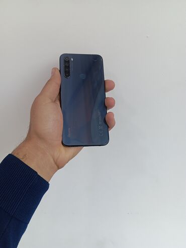 Xiaomi: Xiaomi Redmi Note 8, 64 GB, rəng - Boz, 
 Düyməli, Barmaq izi, İki sim kartlı