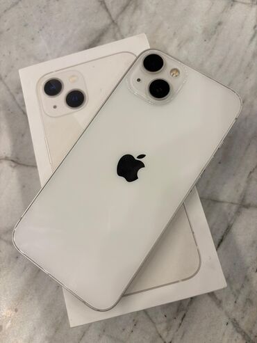 iphone irshad: IPhone 13, 128 GB, Ağ, Face ID