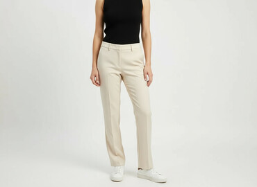 spodnie diverse damskie: Sinsay, Material trousers for women, size XS