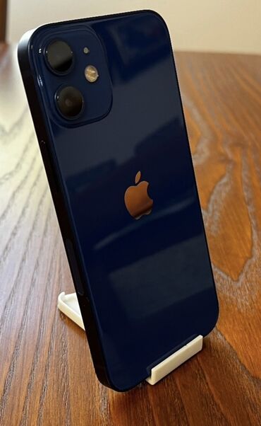 айфон 13 цена в бишкеке бу: IPhone 12, Колдонулган, 128 ГБ, Көк, Заряддоочу түзүлүш, Коргоочу айнек, Каптама, 83 %
