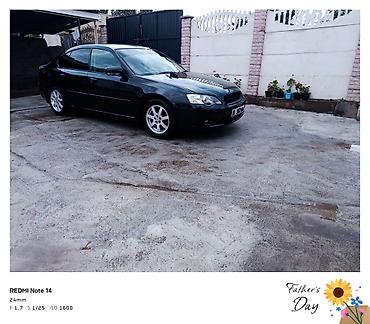 капот sonata: Subaru Legacy: 2005 г., 2 л, Автомат, Бензин, Седан — 1