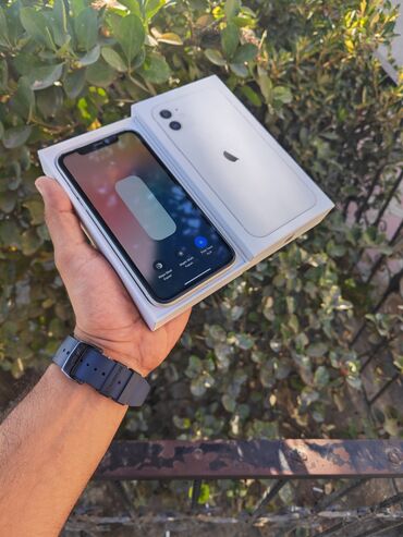бу айфон 11: IPhone 11, 128 ГБ, Белый, Face ID