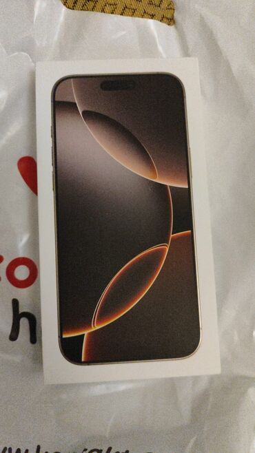 Apple iPhone: IPhone 16 Pro Max, 256 GB, Desert Titanium