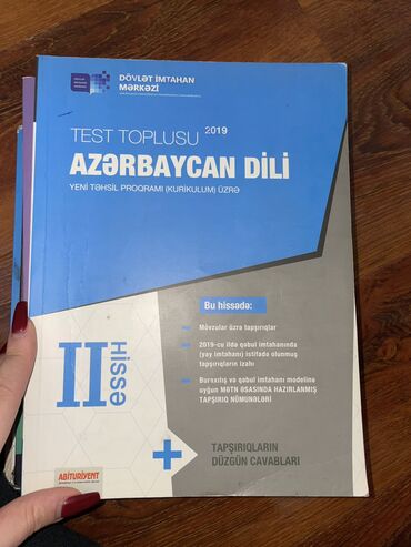 azerbaycan dili 2 ci hisse pdf 2023: Azərbaycan dili 2. Hissə toplu 2019 nəşr 2 azn