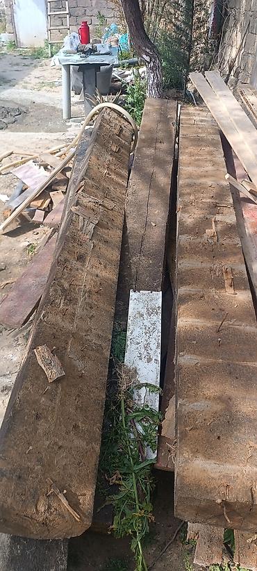 Şalban: Ağac şüələr və taxta materialları - Material: bərk ağac şüələr (iri — 1