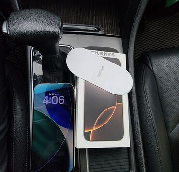 ноутбук айфон: IPhone 16 Pro, Б/у, 128 ГБ, Desert Titanium, Коробка, 97 %