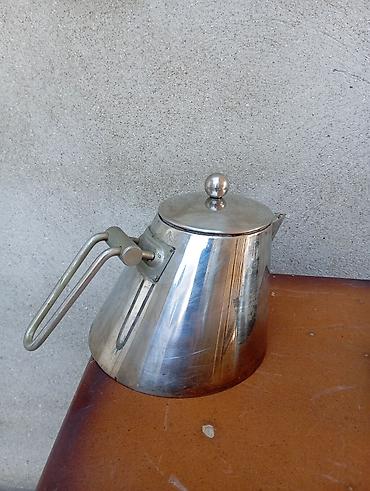 maca cayı: Mətbəx üçün 2 ədəd metal çaydan/kettle dəsti - Böyük çaydan — 4