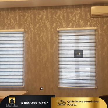 Pərdə və tüllər: Jalüz pərdə ucuz sok qiymətlər bizdə 2 ya 3 günərzində hazırlama — 14