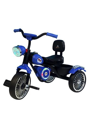 велосипед для детей от 1 до 3 лет: №: 16309 Məhsulun adı: Üçtəkərli velosiped Hello Kids 49690157, göy — 1