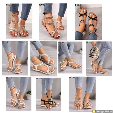 ženske cizme: Sandale