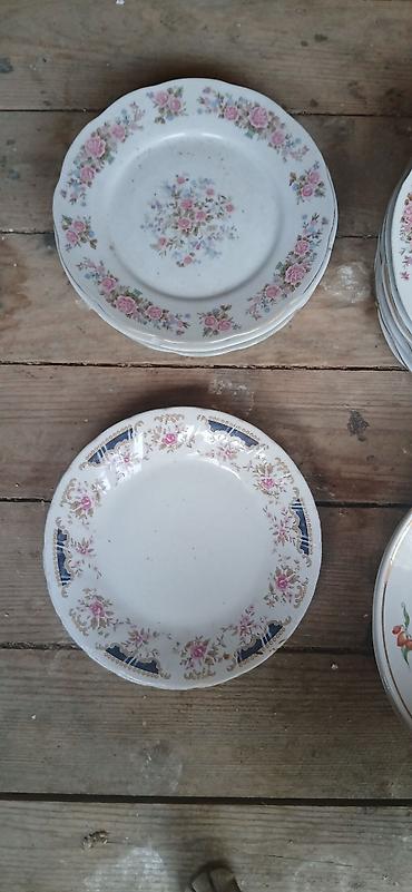 Boşqablar: Boşqablar, rəng - Ağ, Keramika — 7