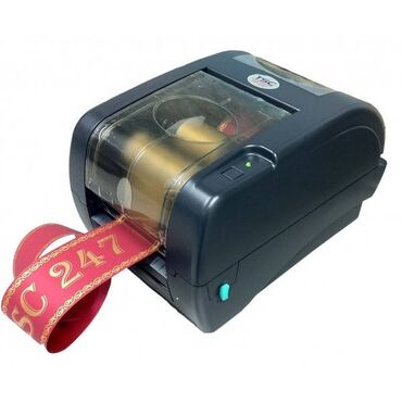 Термопринтеры и термопрессы: TSC TTP-247 — термотрансферный принтер этикеток. Применяется в — 9