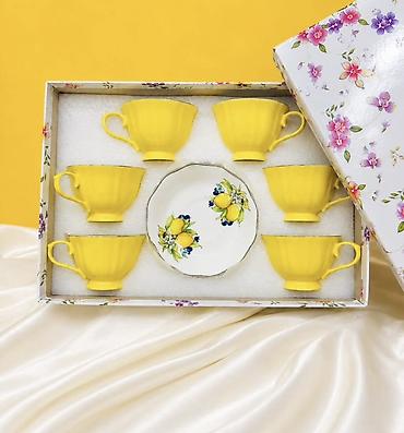 sudağıtmayan fincanlar: Çay dəsti, 6 nəfərlik — 2