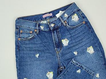 pull bear rozmiarowka: PULL&BEAR, Jeansy damskie, rozmiar S — 1