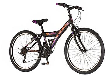 set sminke: Bicikl junior 24 Venssini Parma 24" 13" V-brake, 18 brzina, 132–155 cm — 1