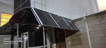 Naveslər, markizlər: Polikarbonatdan hazırlanmış, metaldan konstruksiyası olan — 6