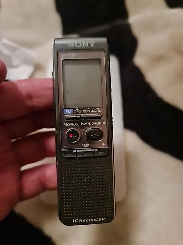 gizli diktafon: Sony IC Recorder ICD-P530F səs yazıcı Xüsusiyyətlər: - Rəqəmsal səs — 2
