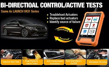 AZ - Diagnostic auto scanners: LAUNCH X431 Creader Elite OBD2 Ford, Lincoln, Mazda Može da — 4