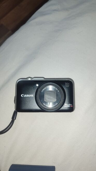 Videokameralar: Canon PowerShot SX230 HS rəqəmsal fotoaparat Xüsusiyyətlər: - 14x