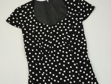 czarna cekinowa sukienki: Sukienka, S, stan - Dobry