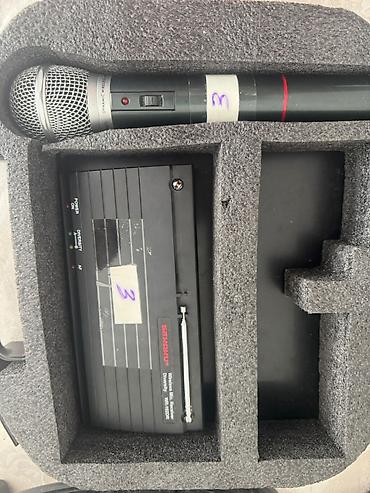 Mikrofonlar: İşlənmiş Simsiz (Bluetooth) Mikrofon Sekaku, Ünvandan götürmə — 4