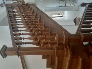 Обшивка лестниц: Лестницы Двери на любой вкус. Массив Карагач. Орех. Сосна. Дуб — 21