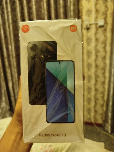Redmi: Redmi, Redmi Note 13, Новый, 512 ГБ, цвет - Голубой, 2 SIM