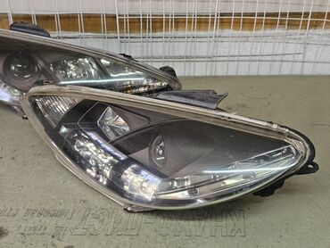 Передние фары: Комплект передних фар Peugeot 2000 г., Б/у, Аналог — 13