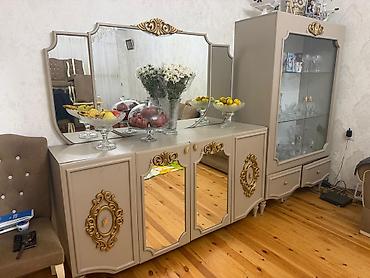 servant: Klassik üslubda qonaq otağı üçün mebel dəsti Tərkibi: - Geniş konsol — 1