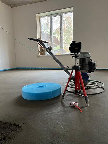 Напольные работы: Пол сухая стяжка жасайбыз Бишкек шаары жана Бишкек шаарына кошуна — 5