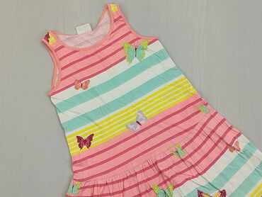 Sukienka, 6 lat, wzrost - 116 cm., stan - Dobry, wzór - Linia, kolor - Kolorowy