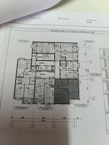brk group: 2 комнаты, 56 м², Городское ГАИ Элитка, 11 этаж, ПСО (под самоотделку) — 4