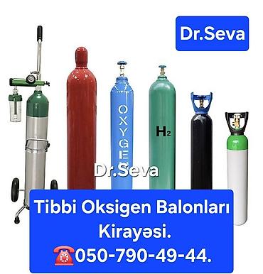 Tibbi oksigen balonları kirayəsi – Dr. Seva Məhsul və xidmət: -