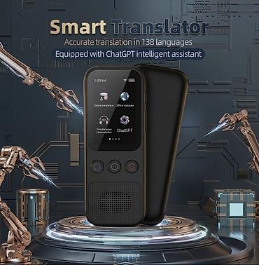 ingilis toplu 2026 pdf: Tərcümə aparatı AI Translator–138 Dildə Cib Tərcüməçiniz 🔹 Model — 1