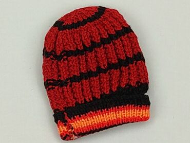czerwona czapka zimowa: Czapka, stan - Bardzo dobry