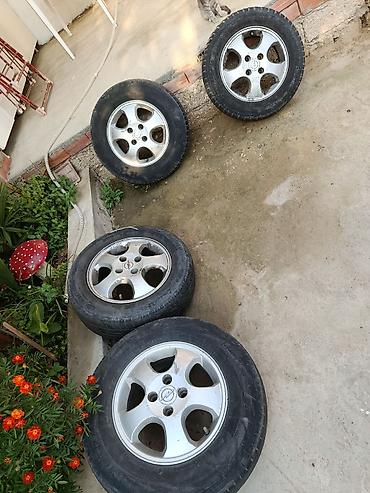 opel 1 3 mator: Opel üçün 4 ədəd orijinal yüngül lehimli disk + şin komplekti - — 2