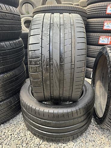mishlen: Шины 285 / 35 / R 18, Лето, Б/у, Пара, Легковые, Франция, Michelin — 1