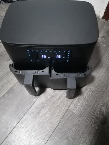 Ostali kuhinjski aparati: Ambiano dvostruka friteza na vruć vazduh (air fryer) sa dve odvojene — 9