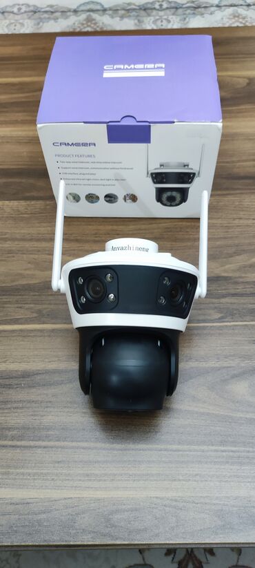 Videomüşahidə: Wi-Fi PTZ Kamera 360°FHD Original iCom365 Brendi 360° PTZ kamera -4MP — 4