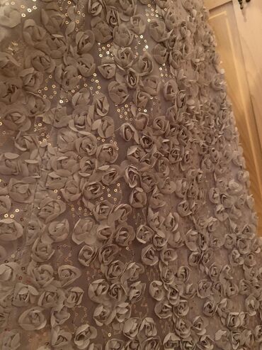 Haljine: S (EU 36), bоја - Siva, Koktel, klub, Dugih rukava — 7