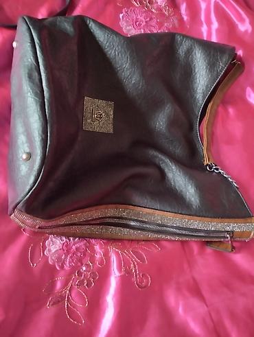 Çanta və çexollar: Qadın çantaları dəsti - Böyük çiyin çantası: qara rəngdə, yumşaq dəri — 3