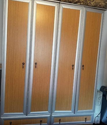 шкаф комот: Продам шкаф с тумбой и кровать — 1