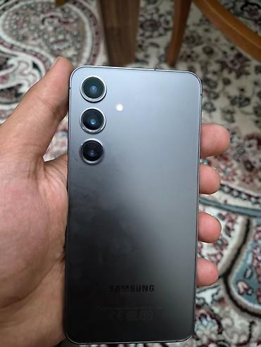 s24 qiyməti: Samsung Galaxy S24, 256 GB, rəng - Boz, Barmaq izi — 1