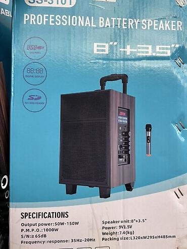 колонка для ноутбука usb: Портативная акустическая система SS-3101 (Professional Battery — 7