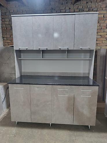 silver kitchen: Кухонный шкаф, Новый, Напольный, ЛДСП — 4